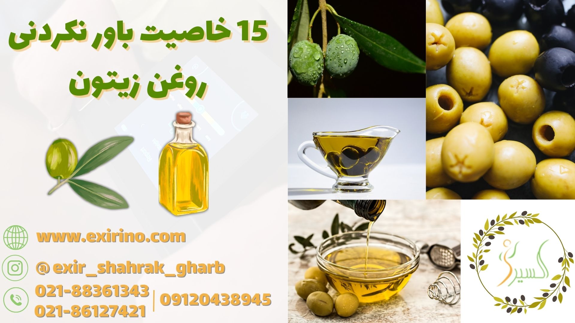 15 خاصیت باور نکردنی روغن زیتون
